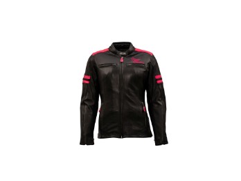 Joyce Lady Leather-Jacket black/pink