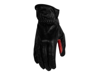 Rusty Stitches Johnny Gloves Black/Red
