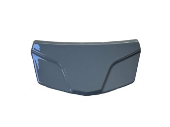 Schuberth S3 Visier / Kinn Belüftung Abdeckung vorn Concrete Grey / Concrete grau