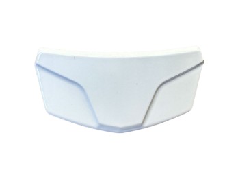Schuberth S3 Visier / Kinn Belüftung Abdeckung vorn weiss / white