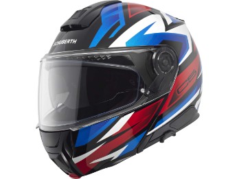 Schuberth C5 Zenith Blue Klapp-Helm