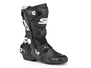 Sidi Rex Racing Motorrad Stiefel Schwarz Weiß
