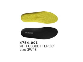 Gaerne Kit Fussbett Ergo+ / Einlegesohle für SG-12/GP-1 oder universell schwarz/gelb