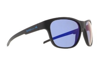 Sonic Sun glasses Sonnenbrille matt schwarz blau-verspiegelt CAT3 polarisierend