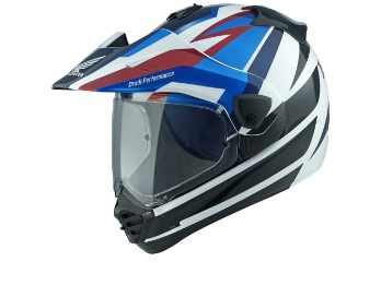 Arai Tour-X 5 Adventure Helm Africa Twin Blau