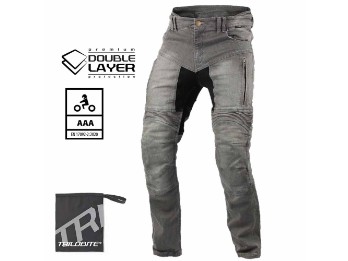 Trilobite Jeans Parado Doublelayer AAA grey Slim Fit Length: 34