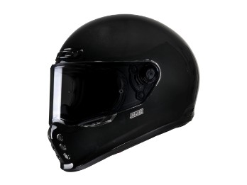 HJC V10 Retro Motorcycle Helmet Black