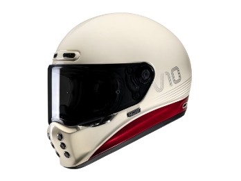HJC V10 Tami MC-1 Retro Motorrad Helm rot