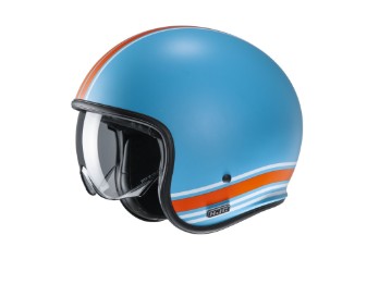 V30 Senti MC27SF Jet-Helmet blue
