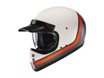 V60 Scoby MC-7SF Vintage MX Enduro Offroad Scrambler Helm 