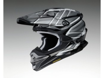 Shoei VFX-WR Glaive TC-5 schwarz MX Enduro Helm