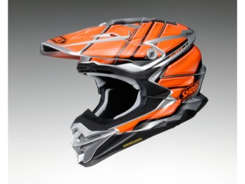 VFX-WR Glaive TC-8 orange MX Enduro Helm