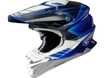 Shoei VFX-WR 06 Jammer TC-2 blue MX helmet