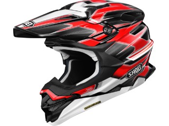 Shoei VFX-WR 06 Sparkle TC-1 rot Helm MX Cross Enduro