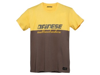 Dainese Dunes T-Shirt Morel/old-Gold