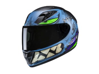 HJC Y10 Frank MC-2SF Kinder Helm blau
