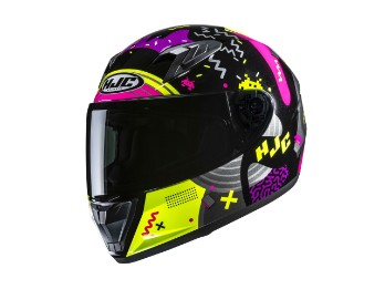 HJC Y10 Mika MC-3H Kinder Helm