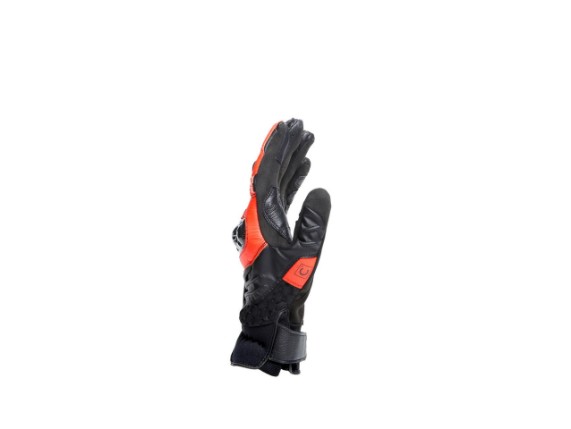 DAINESE グローブ CARBON 4 SHORT RED サイズS Dainese Carbon 4 Short Gloves Black / Red-fluo