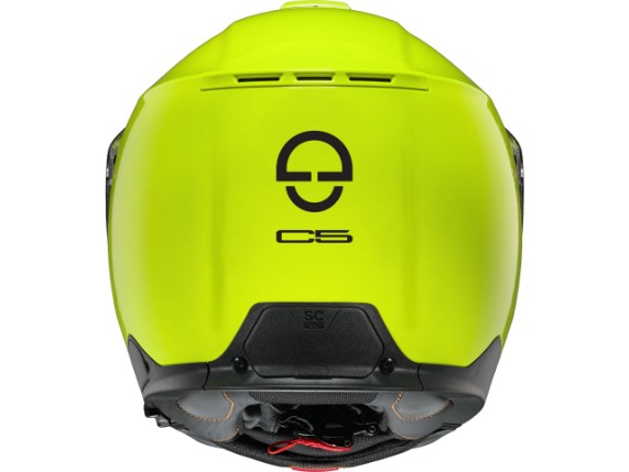 C5 Fluo Yellow Back