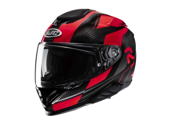 Hjc Rpha Carbon Hamil Mc Helmet Red