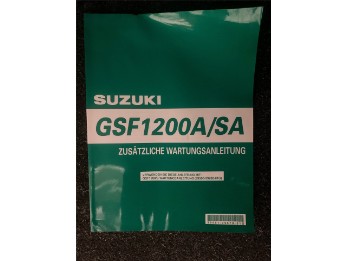 Zusätzliche Wartungsanleitung GSF1200A/SA