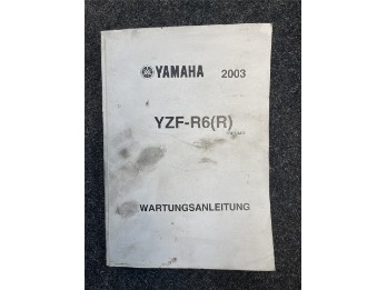 Yamaha Wartungsanleitung YZF-R6 2003