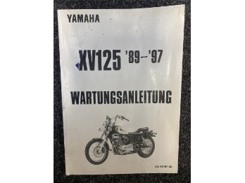 Yamaha Wartungsanleitung XV125 1989 bis 1997