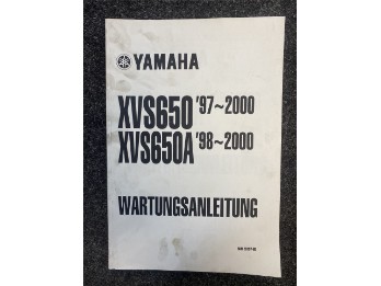 Yamaha Wartungsanleitung XVS650/Xvs650A 1997-2000