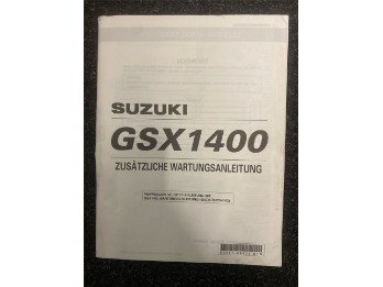 Zusätzliche Wartungsanleitung GSX1400