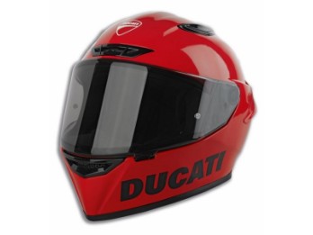 Ducati Integralhelm-Ducati Logo Rot