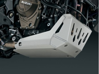 Suzuki Aluminium-Motorschutz (silber) V-Strom 800 DE