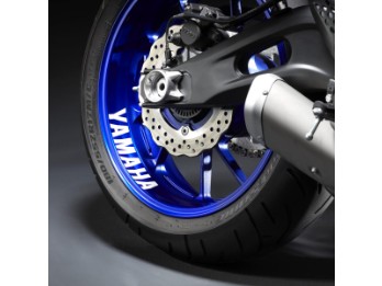 Yamaha MT-07 / MT-09 Reflektierender Felgenaufkleber Hinterrad