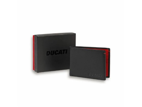 Geldbeutel aus Leder-Ducati Firma