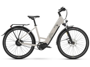 - City 7 Long Range- mid grey matt - 708Wh - Cityrad - 5-Gang Nabenschaltung