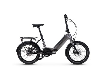 Eco Compact Fold - 500Wh - dunkelgrau glänzend - Compactrad - Shimano Nexus 5-Gang