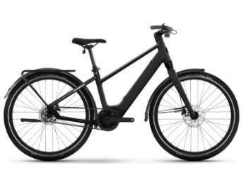 iRide Pure R5f - high black matt&gloss - 400Wh - Urbanbike - Shimano Nexus 5-Gang