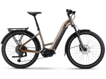 Trekking 6.5 -toffee/sand/silver glänzend - 600Wh - Low - Shimano Cues 10-Gang