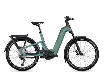 Entice 7 Move+ - 600Wh - mineralgreen / huntsmengreen matt - City - Shimano Cues 10-Gang Linkglide