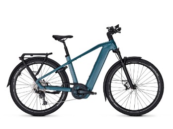 Entive 5 Advance+ - 800Wh - duskblue matt - Trekkingrad - Shimano Cues 11-Gang