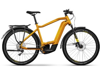 Trekking 8 - metal lava / yellow - 750Wh - Herrenrad - Shimano Deore 11-G