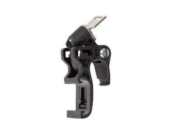 Fahrradtasche Ortlieb Schloss zur Sicherung der Tasche am Gepäckträger