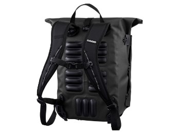 Fahrradtasche Ortlieb Vario - black  - Die Smarte Kombination aus Fahrradtasche und Rucksack