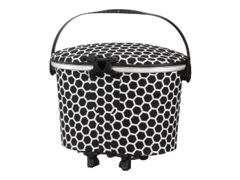 Fahrradkorb Ortlieb UpTown Rack Design - Gepäckträgerkorb - honeycomb