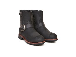 Biker Boots Damen schwarz