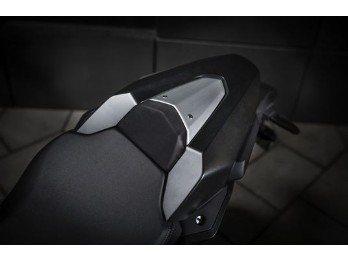 Aluminium Dekor für Soziussitzabdeckung