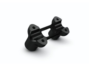 R18 Lenkerklemmbock unten,1.5", 2-Tone-Black