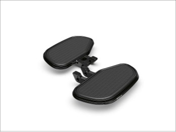 Satz Trittbrett Vorne, 2-Tone-Black