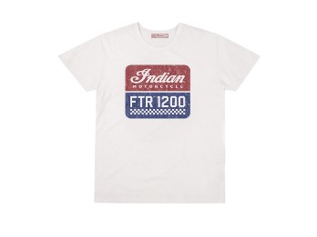 FTR 1200 Logo T-Shirt weiß Herren