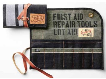 First Aid Tool Roll / Erste Hilfe Roll Kit mehrfarbig