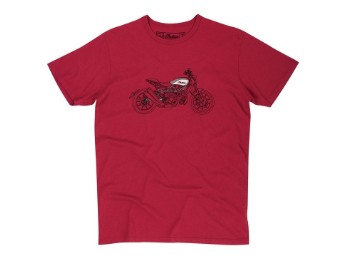 FTR® Sketch T-Shirt Rot Herren